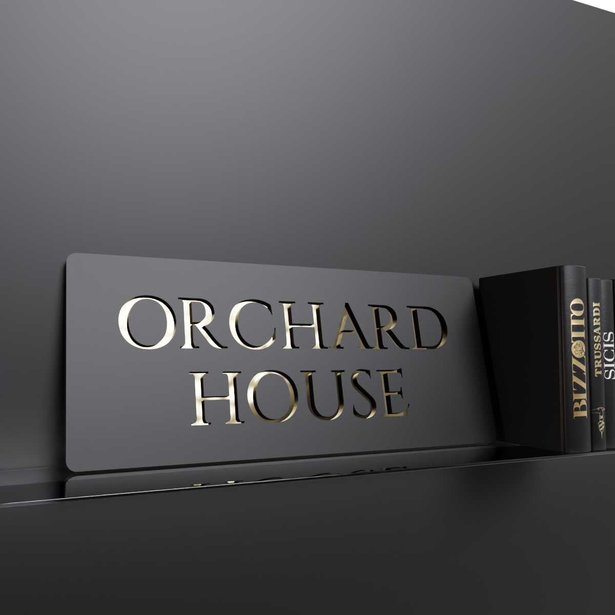 Landscape House Name Sign - Artemis