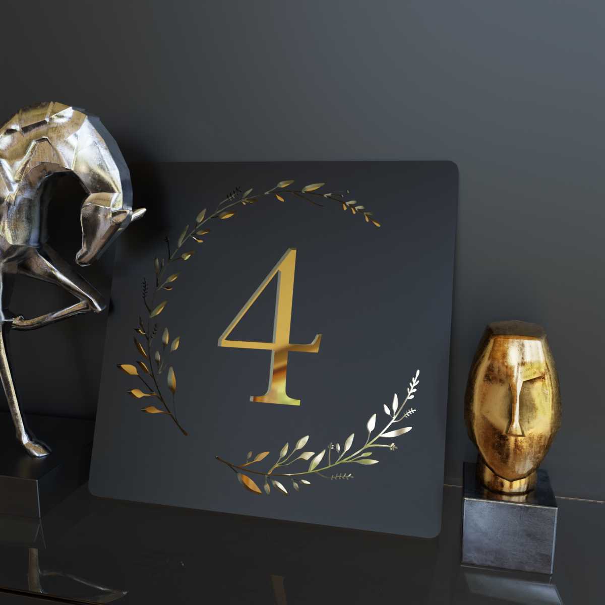 Luxury House Number Sign - Nemesis